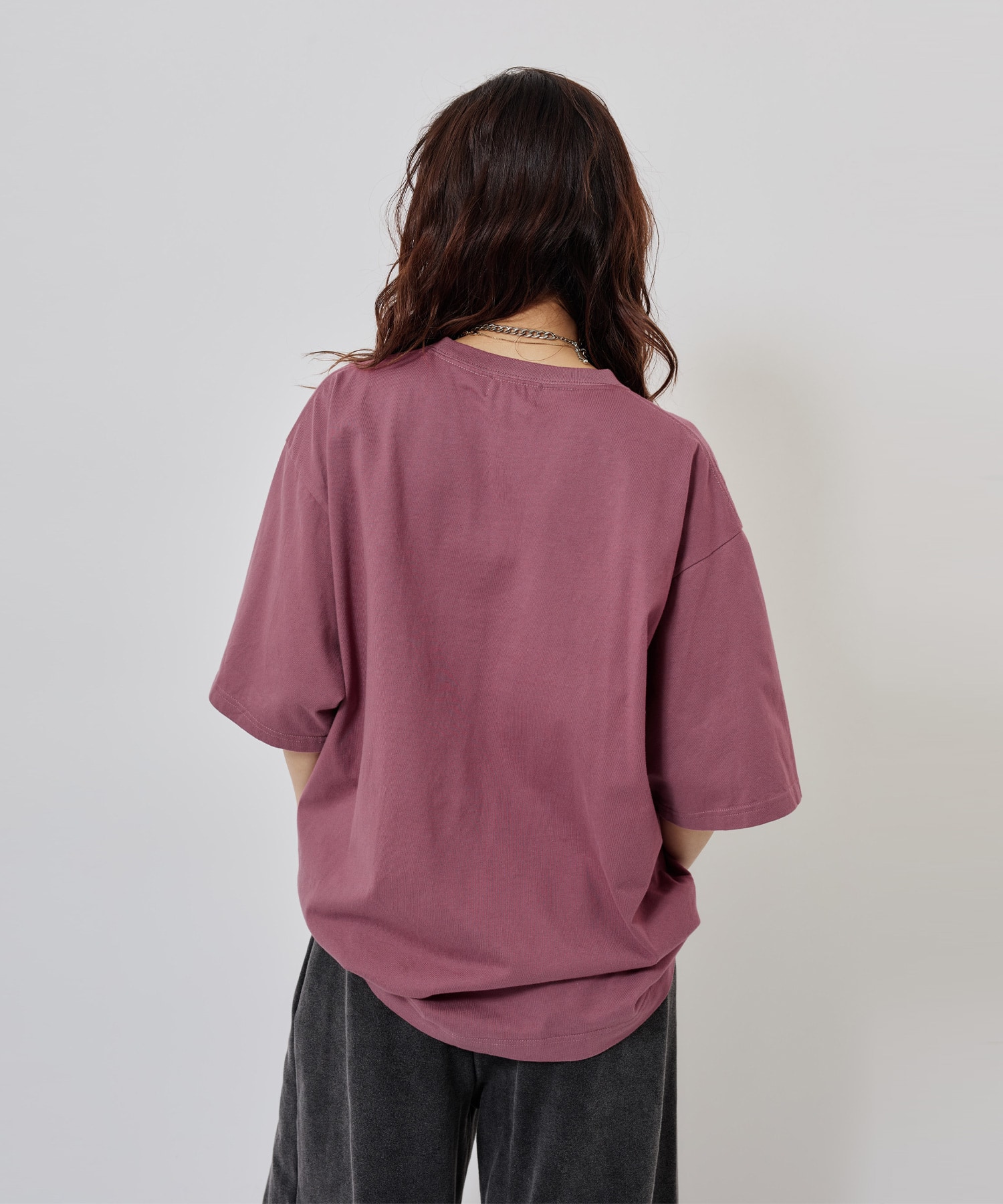 atmos pink Oval Logo T-shirt PINK（アトモス ピンク オーバル ロゴ