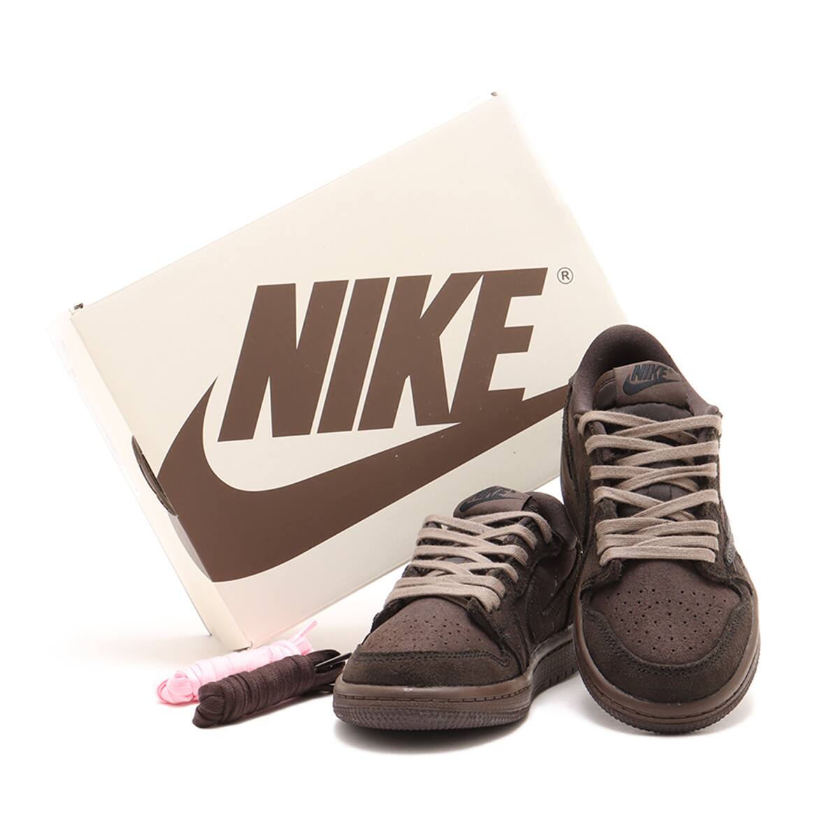 JORDAN BRAND AIR JORDAN 1 LOW OG SP (TD) DARK MOCHA/BLACK-VELVET