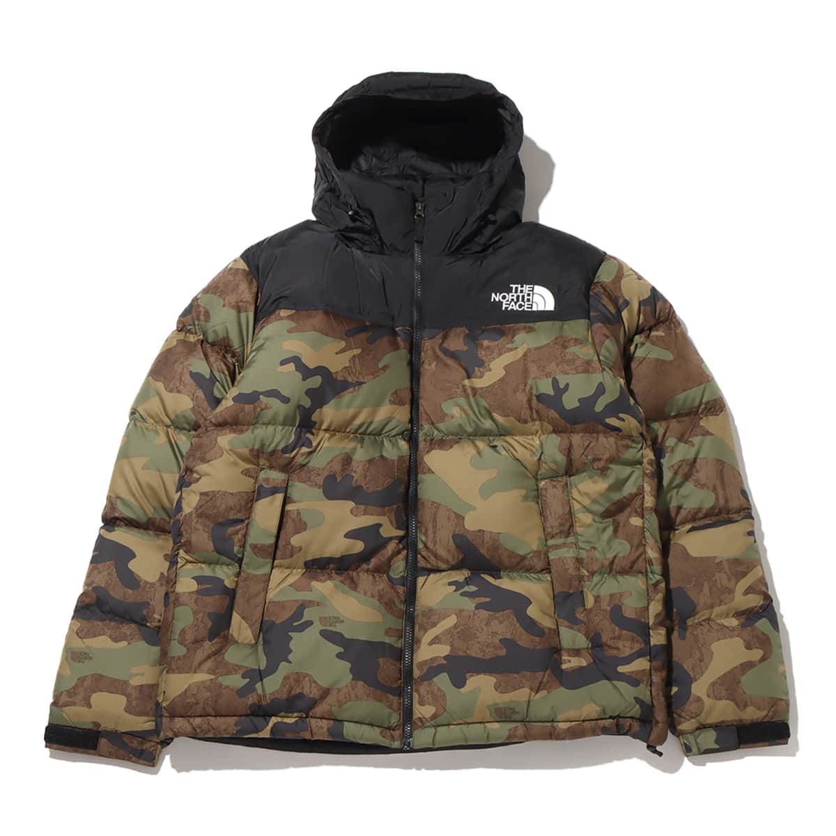 THE NORTH FACE NOVELTY NUPTSE JACKET TNFカモ（ザ・ノース・フェイス