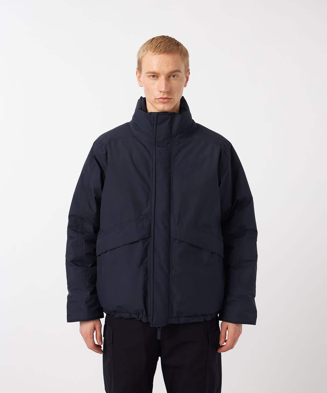 nanamica GORE-TEX Short Down Jacket Navy（ナナミカ ゴアテックス
