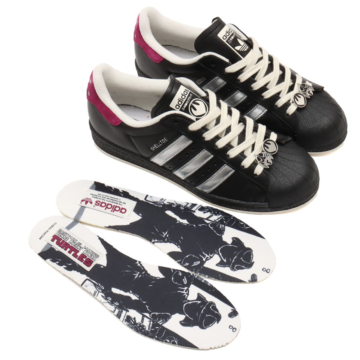 adidas TMNT SHELLTOE SHREDDER CBLACK/SILVMT/OWHITE （アディダス ザ