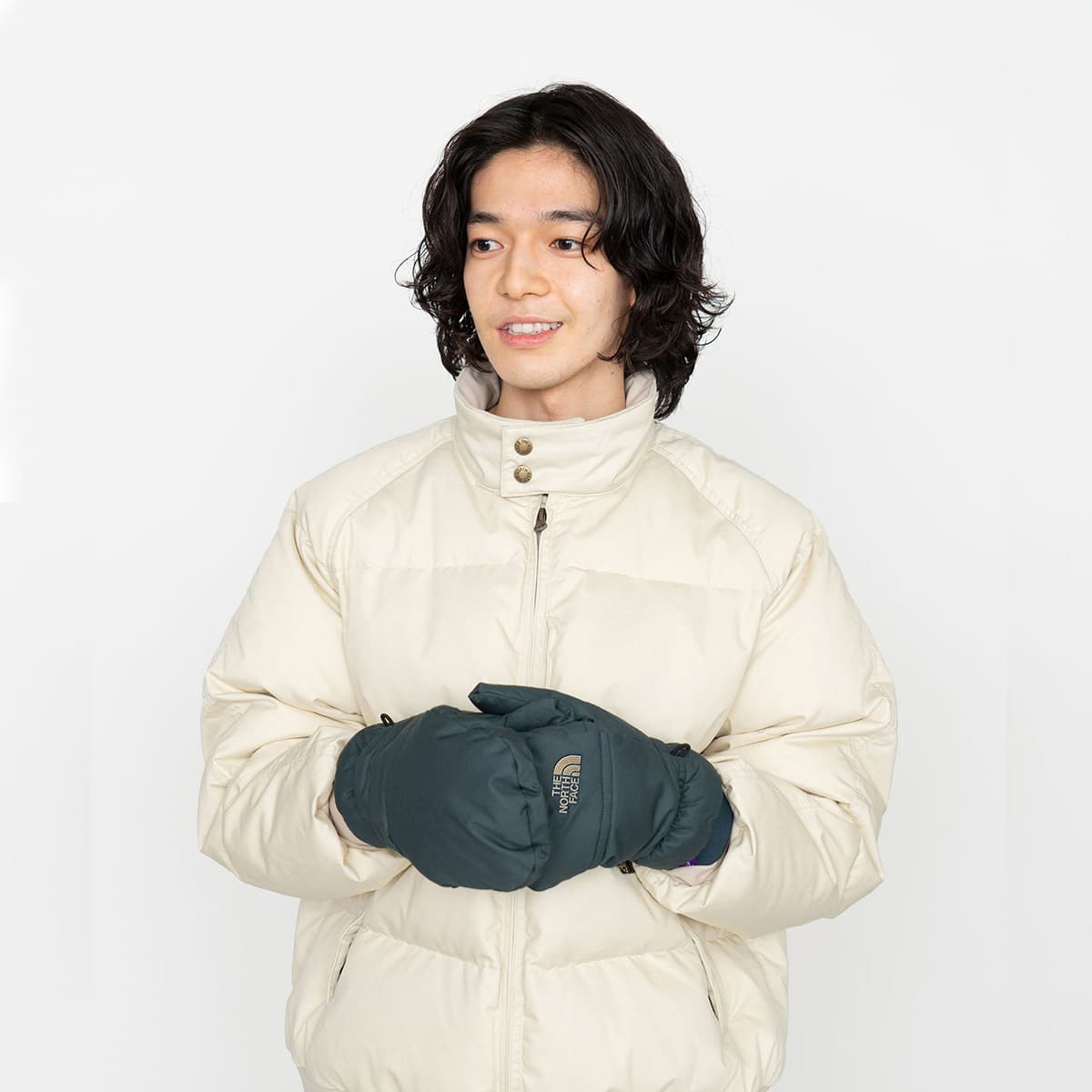 THE NORTH FACE PURPLE LABEL Lightweight Twill Mountain Down Glove