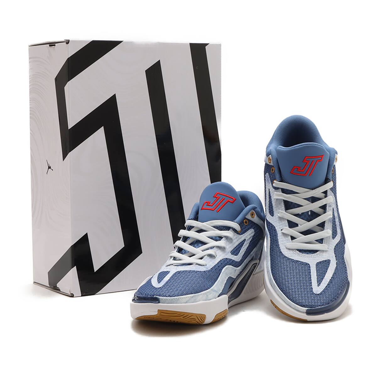 JORDAN BRAND JORDAN TATUM 1 PF STONE BLUE/UNIVERSITY RED-MYSTIC