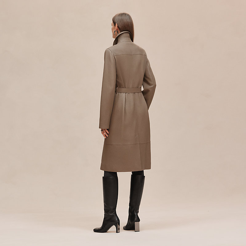 Trench coat - Grey | Hermès Sweden