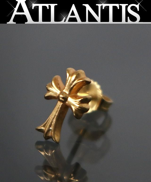 CHROME HEARTS 銀座店 クロムハーツ 22K CHクロス ファット スタッド