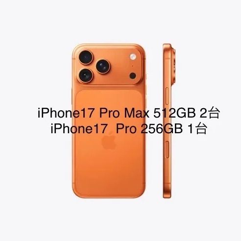 新入荷/日本Apple版/未開封】Apple iPhone17 Pro 256GB