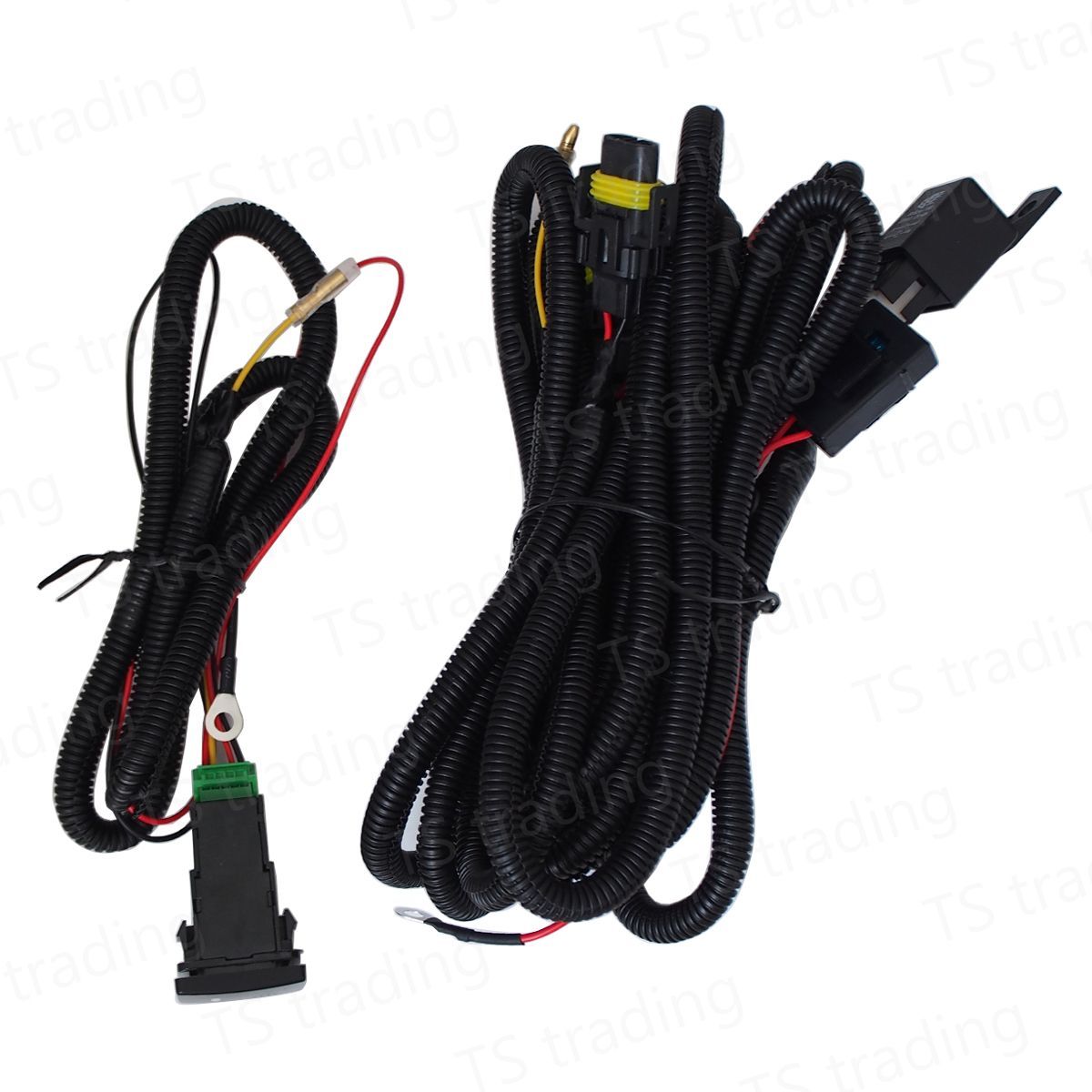 スズキ エブリイ ワゴン DA17W フォグランプ 後付け 配線 リレー