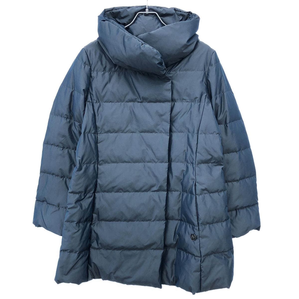 HANAE MORI ハナエモリ ダウンコート 25-31738-80 ネイビー 40 - メルカリ