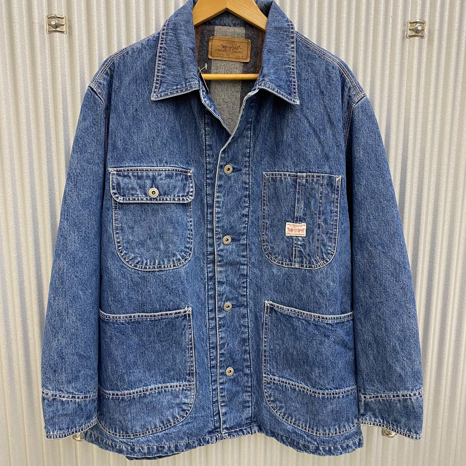 Levis リーバイス 70738 カバーオール デニムジャケット フィリピン製