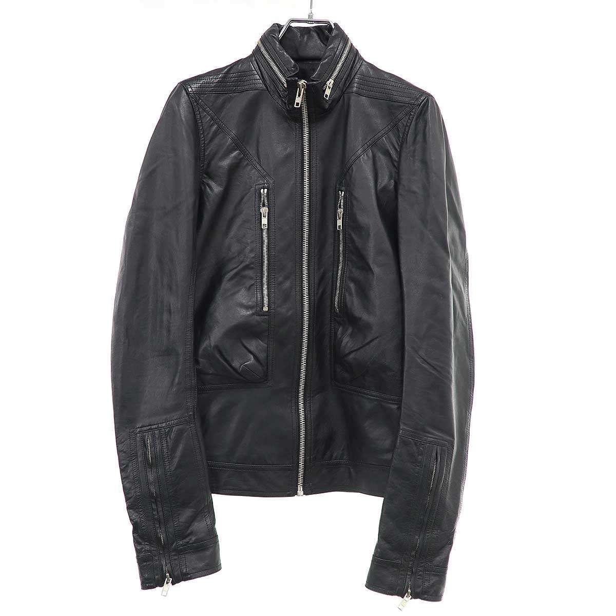 Rick Owens リックオウエンス 14SS フーデッドレザージャケット