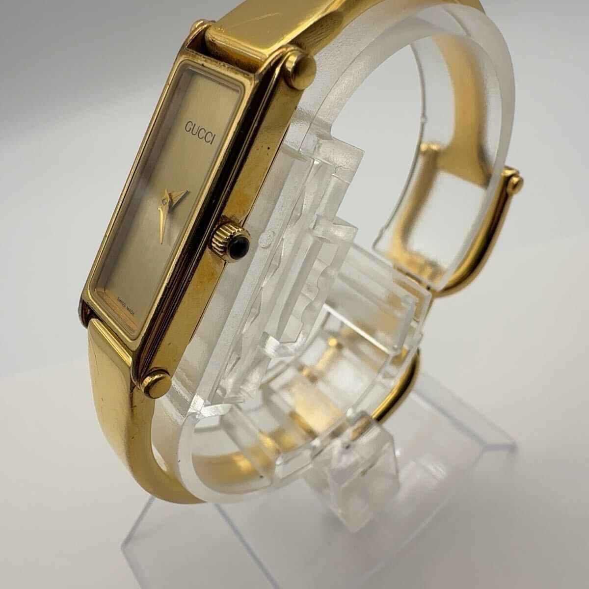 GUCCI グッチ 1500 レディース ゴールド 腕時計 / Wristwatch 稼働品