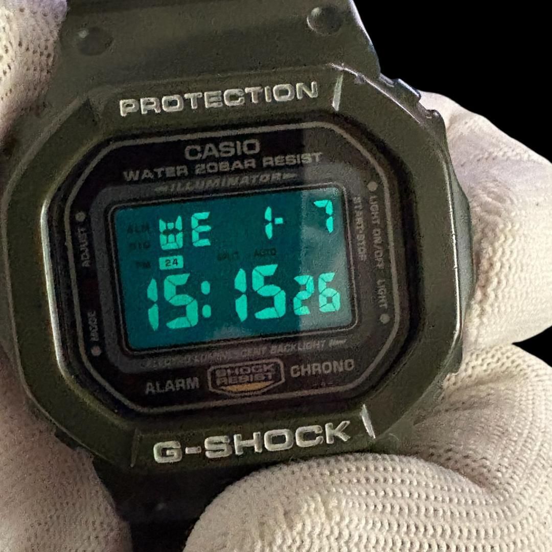 G-SHOCK DW-5600FS-3 カーキ 木村拓哉 HERO 着用モデル - メルカリ
