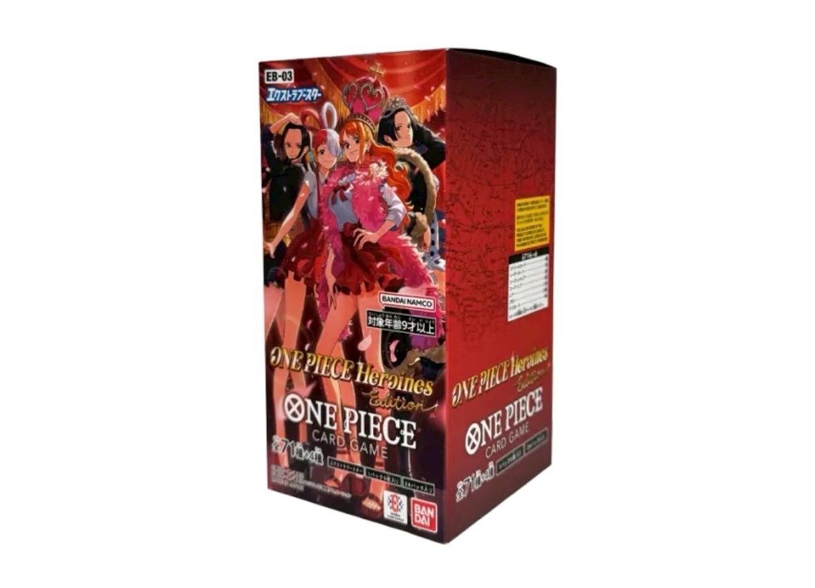 ✓【新品】ONE PIECEカードゲーム EB-03 ONE PIECE HEROINES Edition
