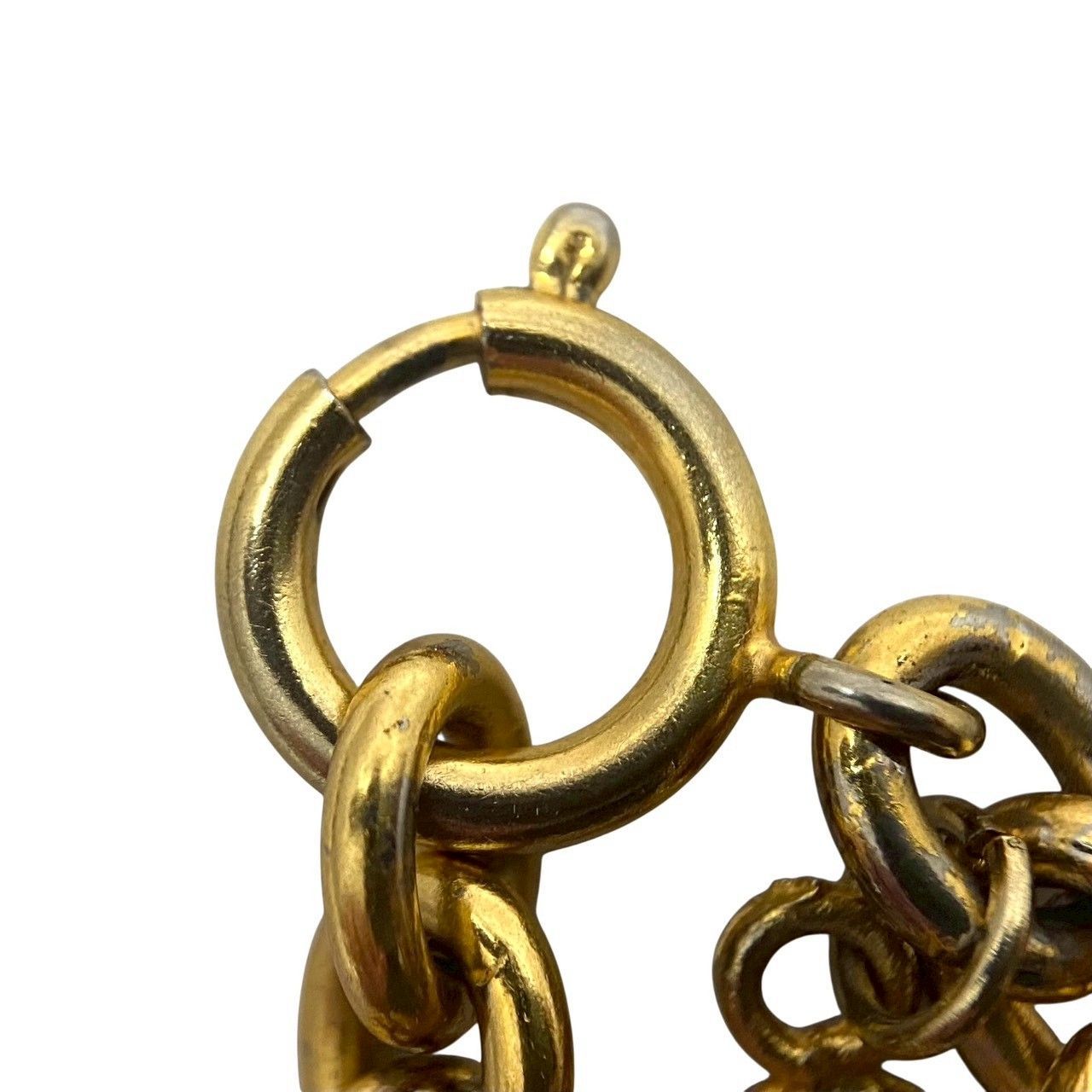 CELINE】エッフェル塔 凱旋門 モチーフ チェーン ブレスレット