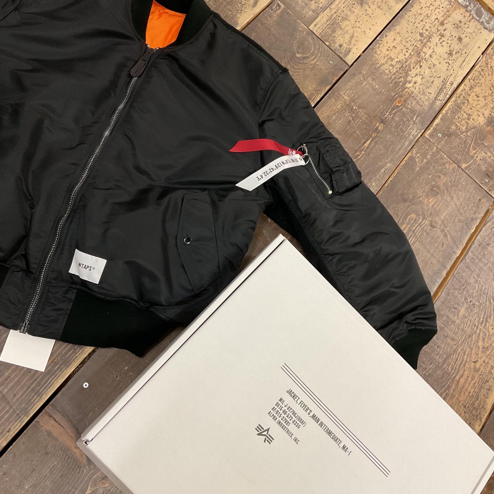 ALPHA × WTAPS MA-1 CORE SPEC JACKET 中綿ジャケット 797-5252036