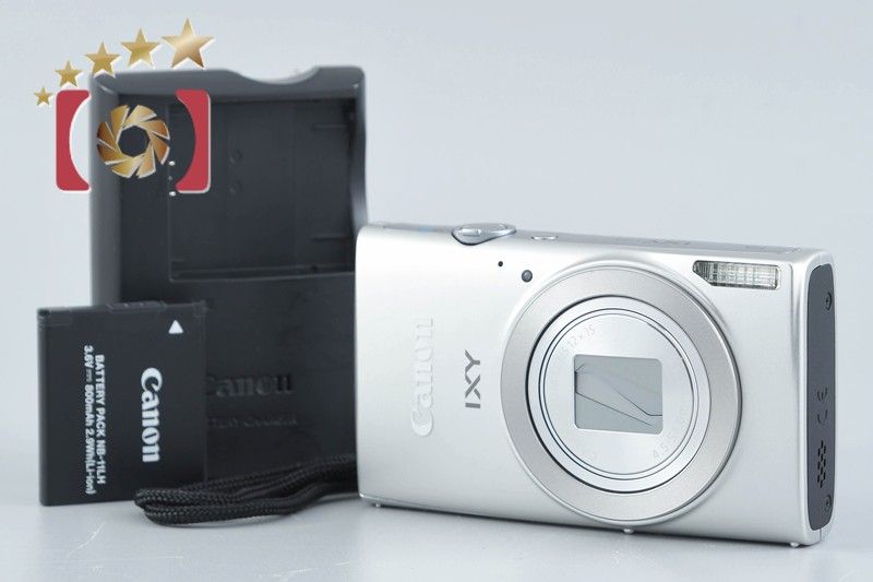 中古】Canon キヤノン IXY 170 シルバー コンパクトデジタルカメラ