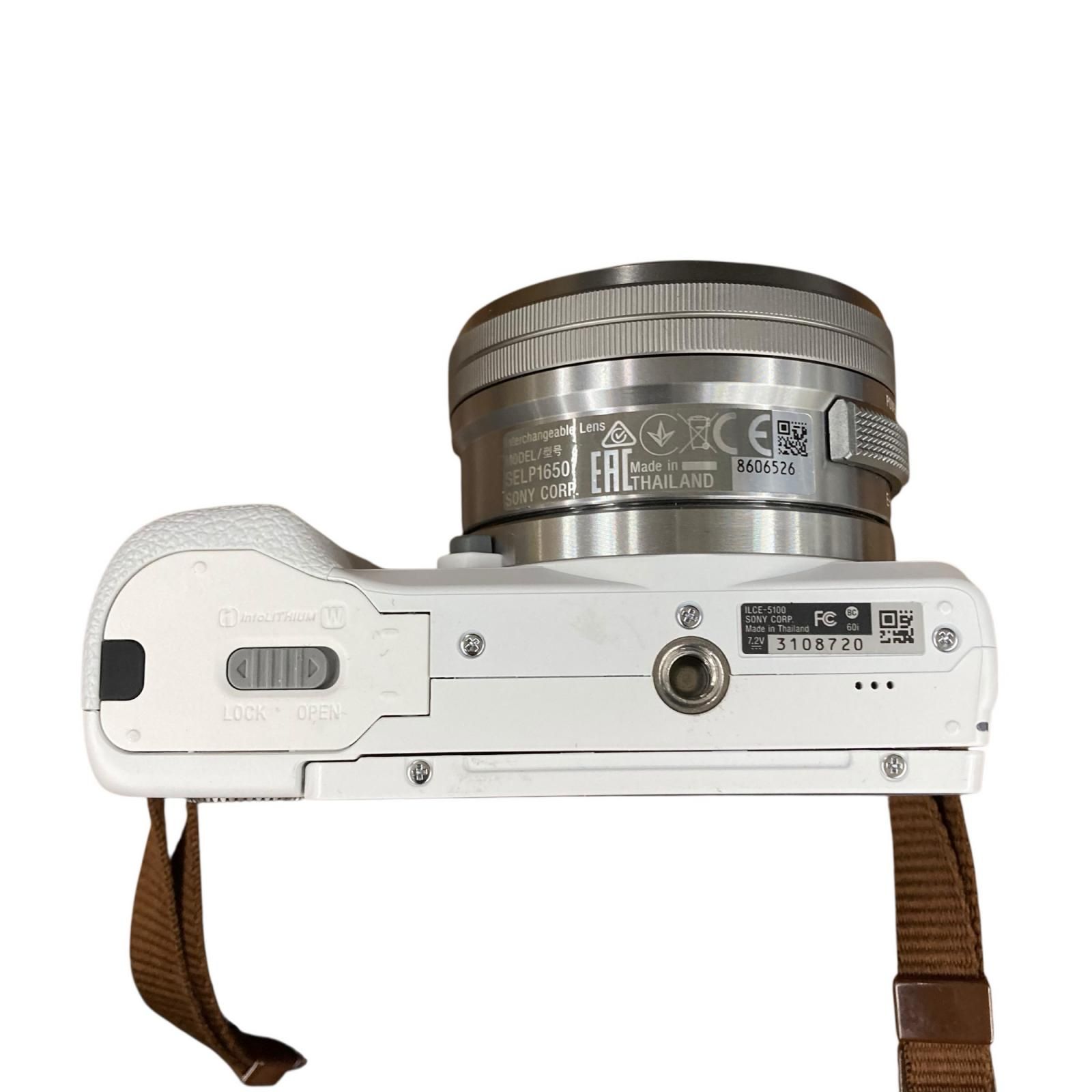 118012 動作確認済み SONY ソニー α5100 ミラーレス一眼カメラ パワー