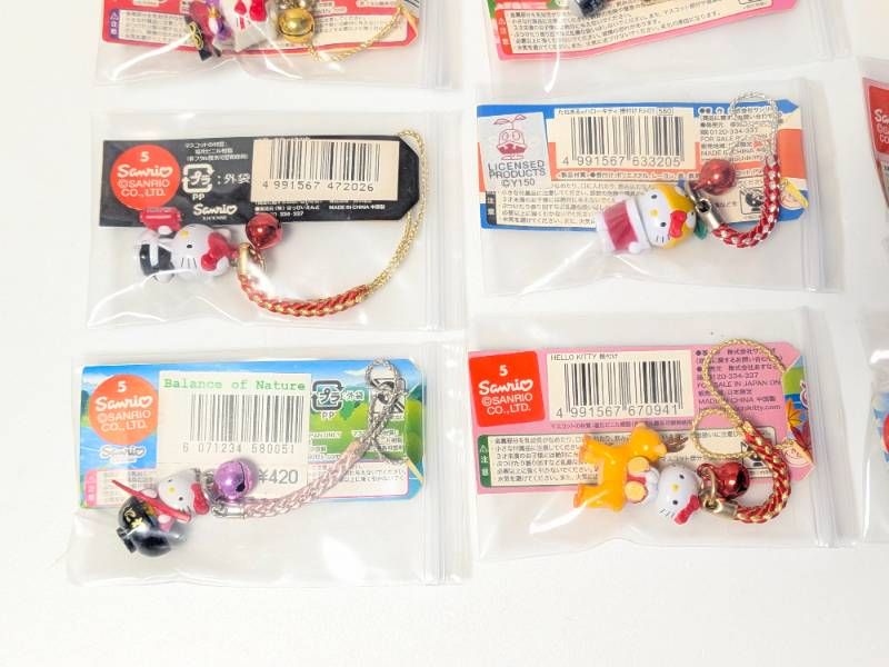 ハローキティ ご当地キティ 根付 ストラップ 20個セット まとめ売り