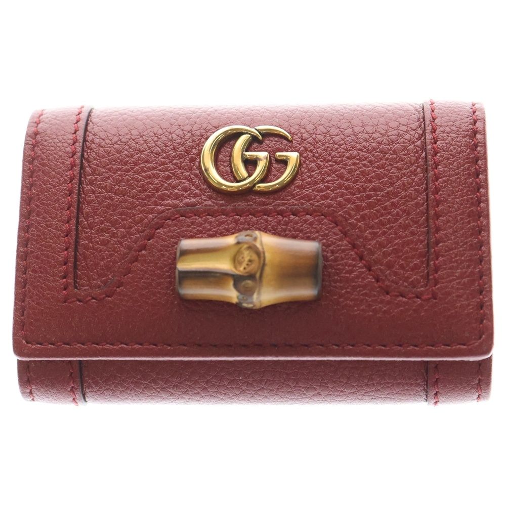GUCCI (グッチ) GGマーモント バンブー 6連キーケース キーホルダー