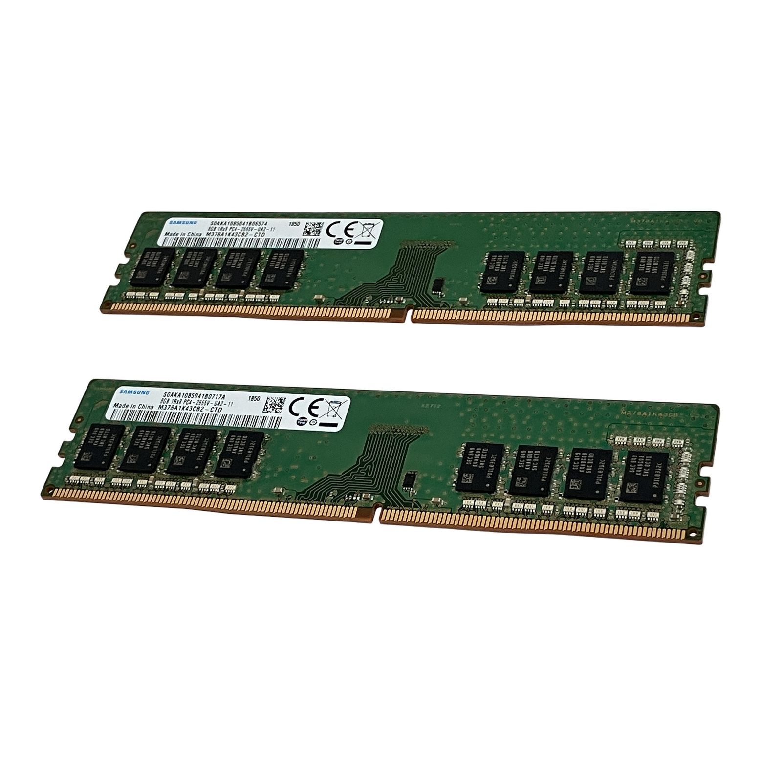 SAMSUNG M378A1K43CB2-CTD 16GB (8GBx2枚) PC4 21300 DDR4 2666