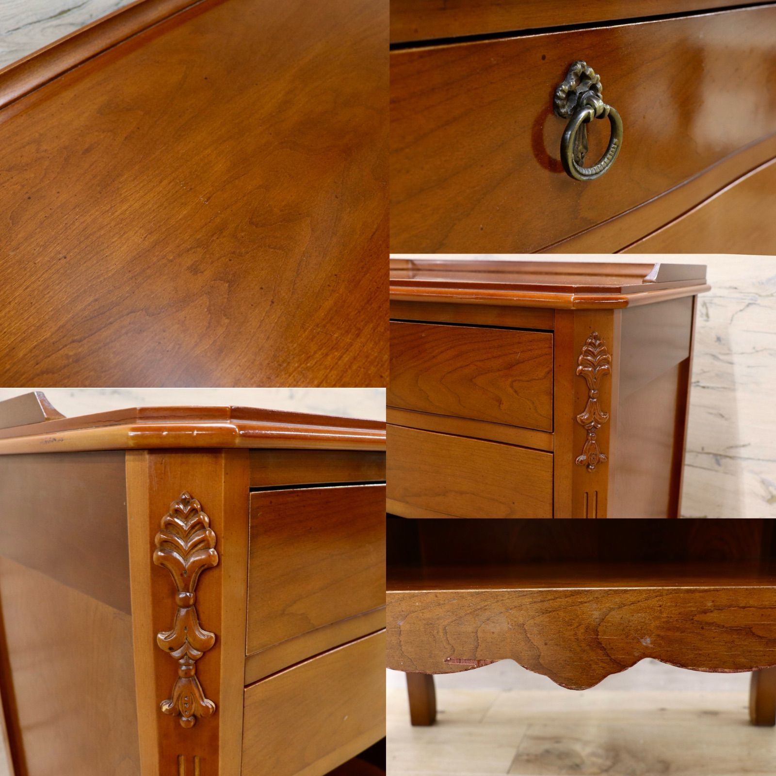 GMIK915C○Lynn Hollyn / リンホーリン ナイトテーブル コンソール