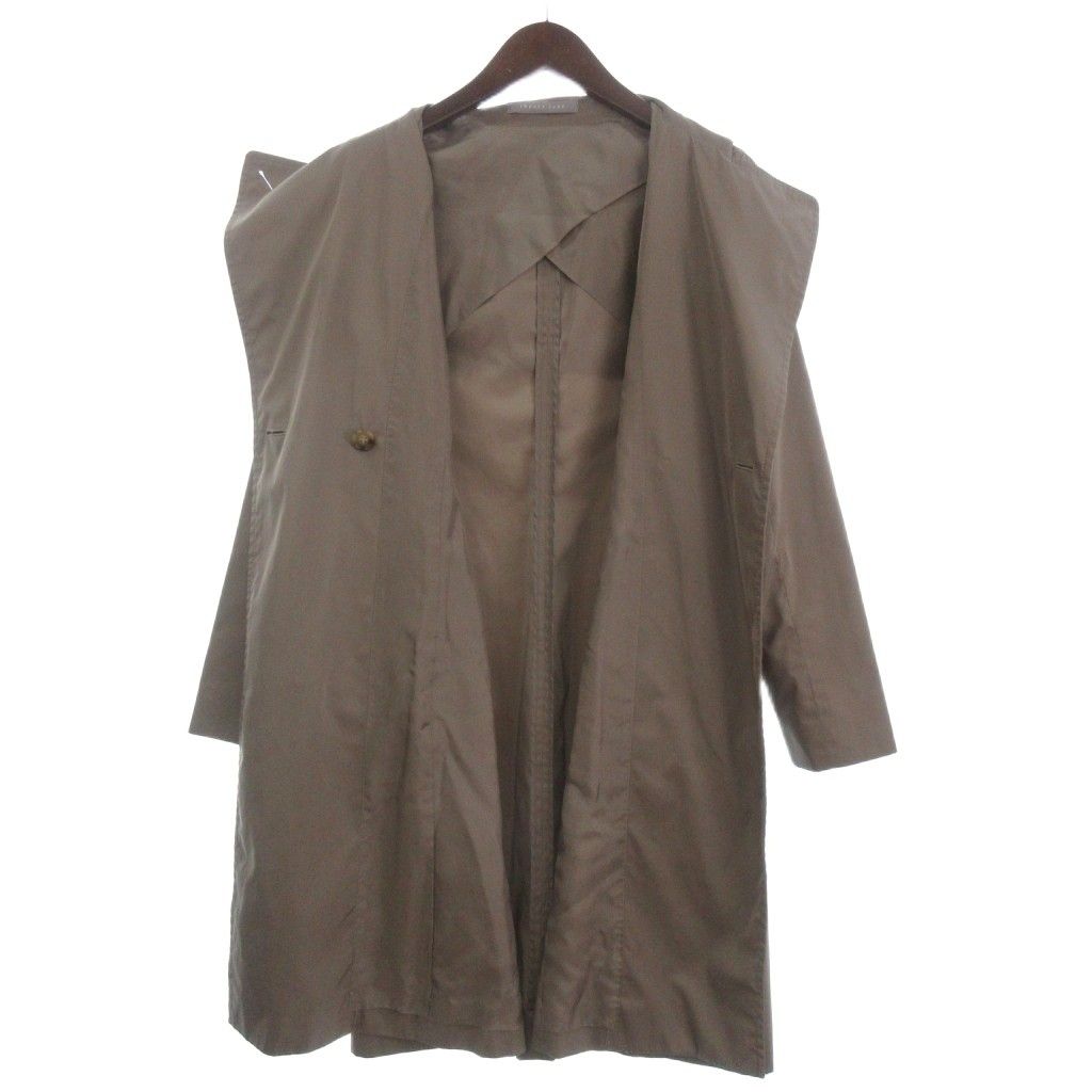 セオリーリュクス theory luxe トレンチコート 薄手 ロング 40