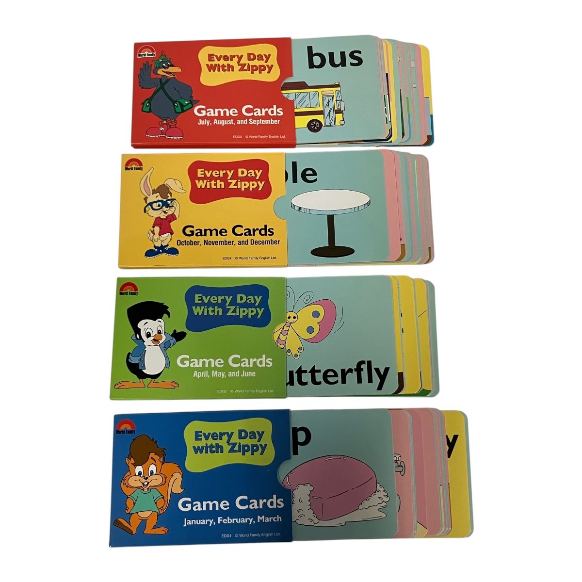 DWE ディズニーワールドオブイングリッシュ Zippy and Me セット 英語