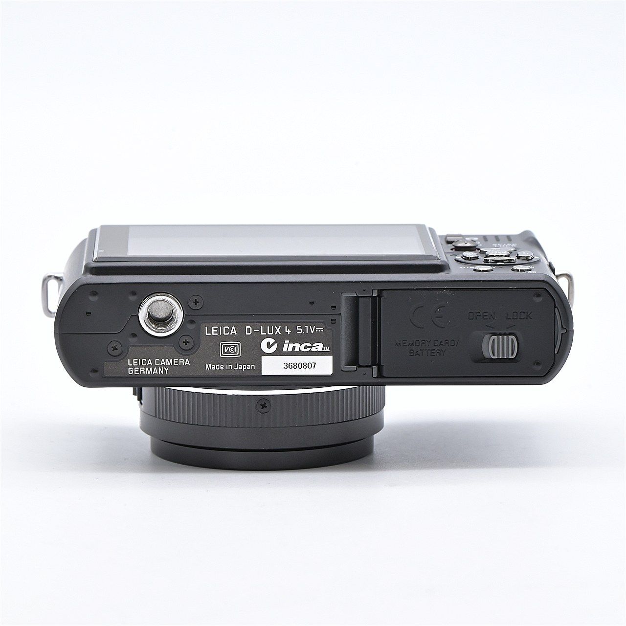 Leica ライカ D-LUX4 ブラック コンパクトデジタルカメラ【中古