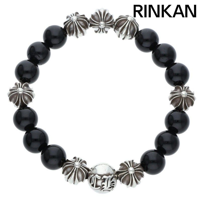 クロムハーツ 10mm BEAD/10mmビーズブレス BEAD10mmブラックトルマリン