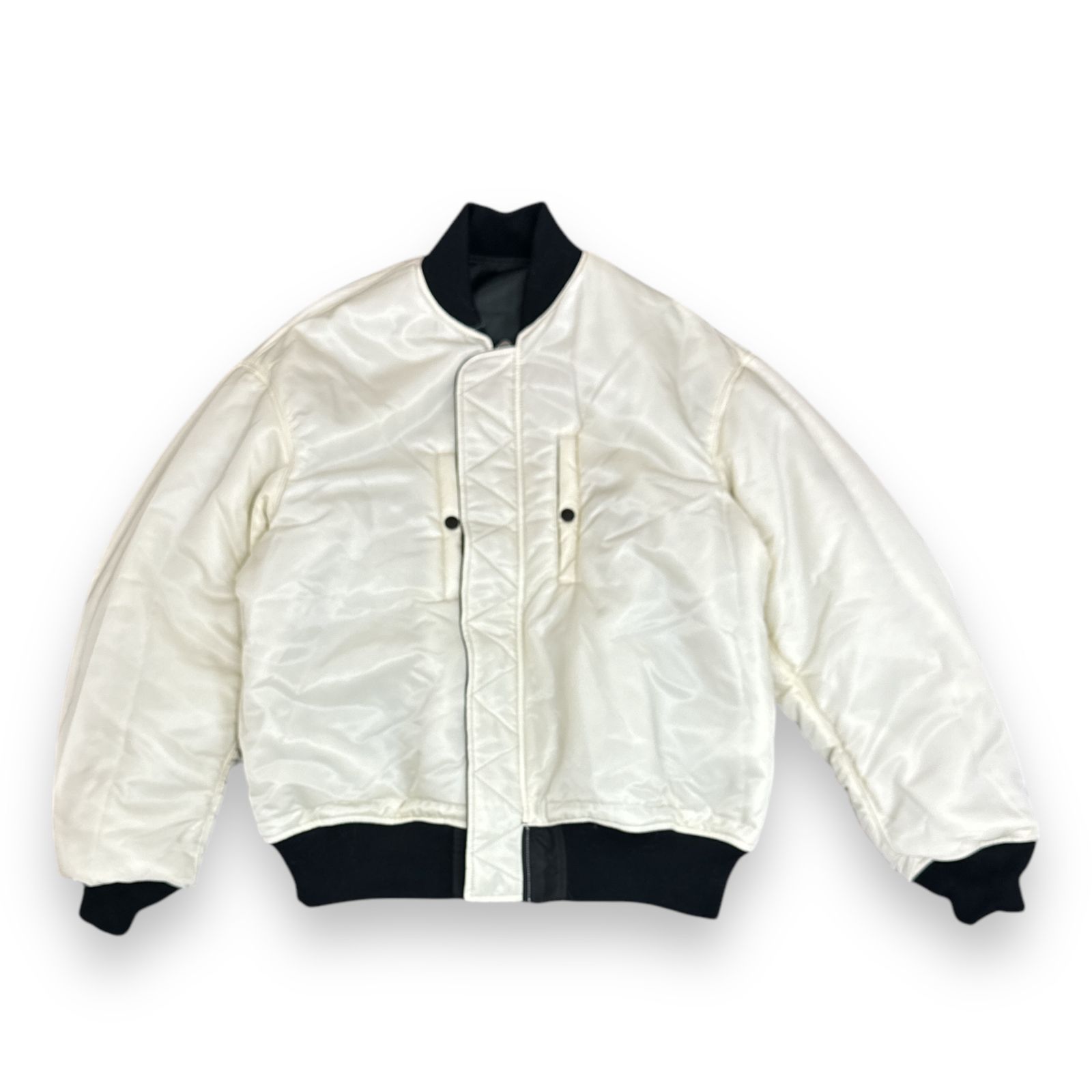 YOKE グラデーションプリントボンバージャケット フライトジャケット