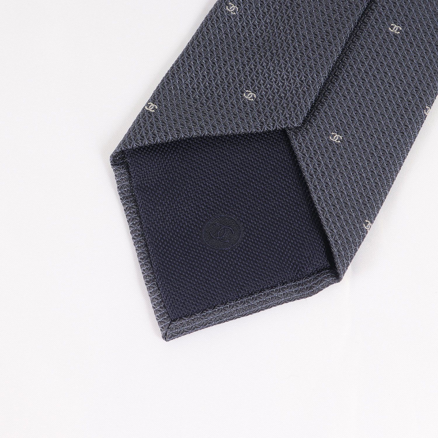 CHANEL シャネル ネクタイ / ココマーク ジャガード シルク ネクタイ