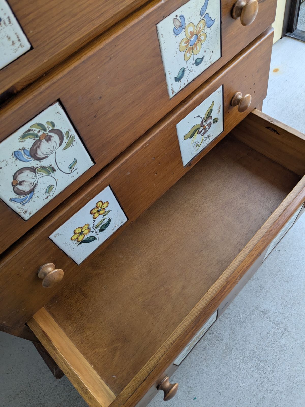 ACTUS「バレンシア」スペイン パイン無垢材 ライティングビューロー