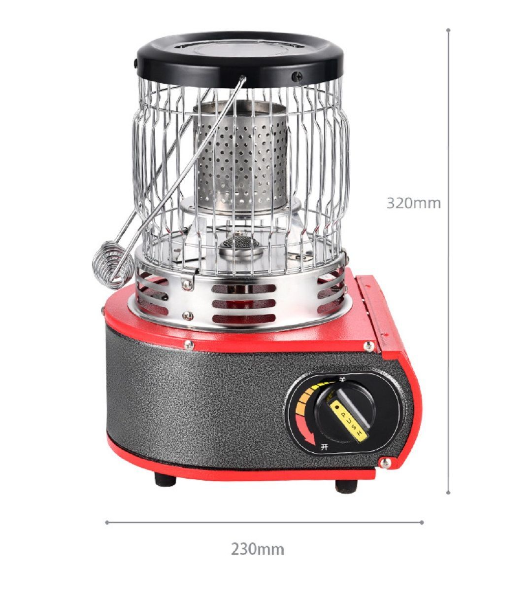 カセットガスストーブ ガスヒーター キャンプ デカ暖 1台3役 電源不要