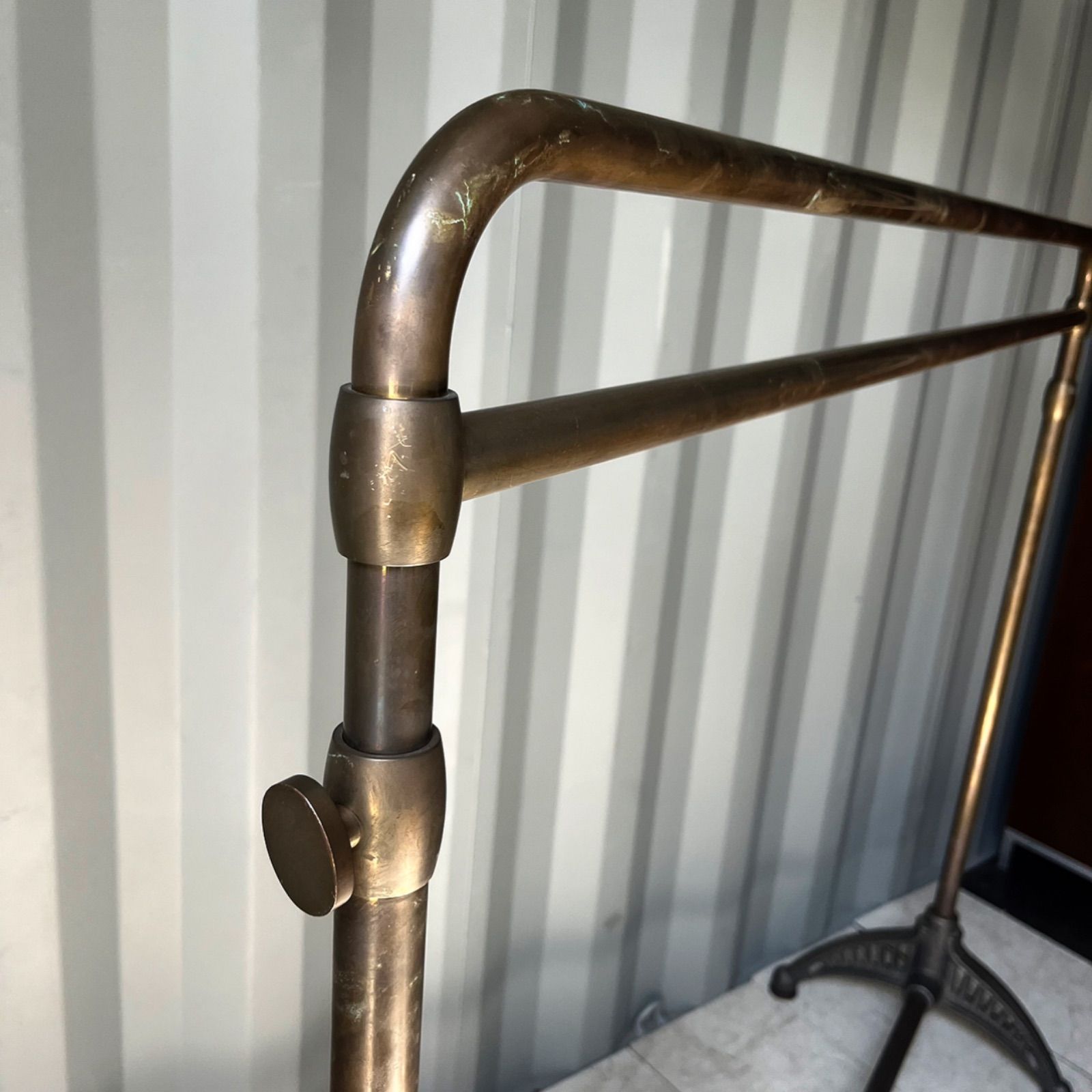 取付無料！西川金太郎 廃盤品 おしゃれアンティーク真鍮ゴールド