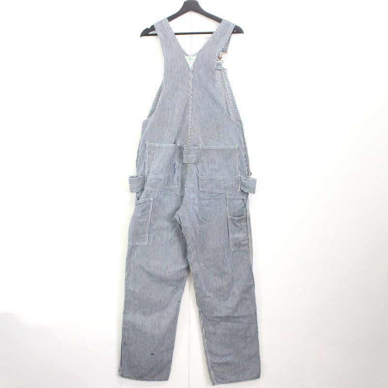 50s vintage OSHKOSH エプロン付き ダブルニー ヒッコリー