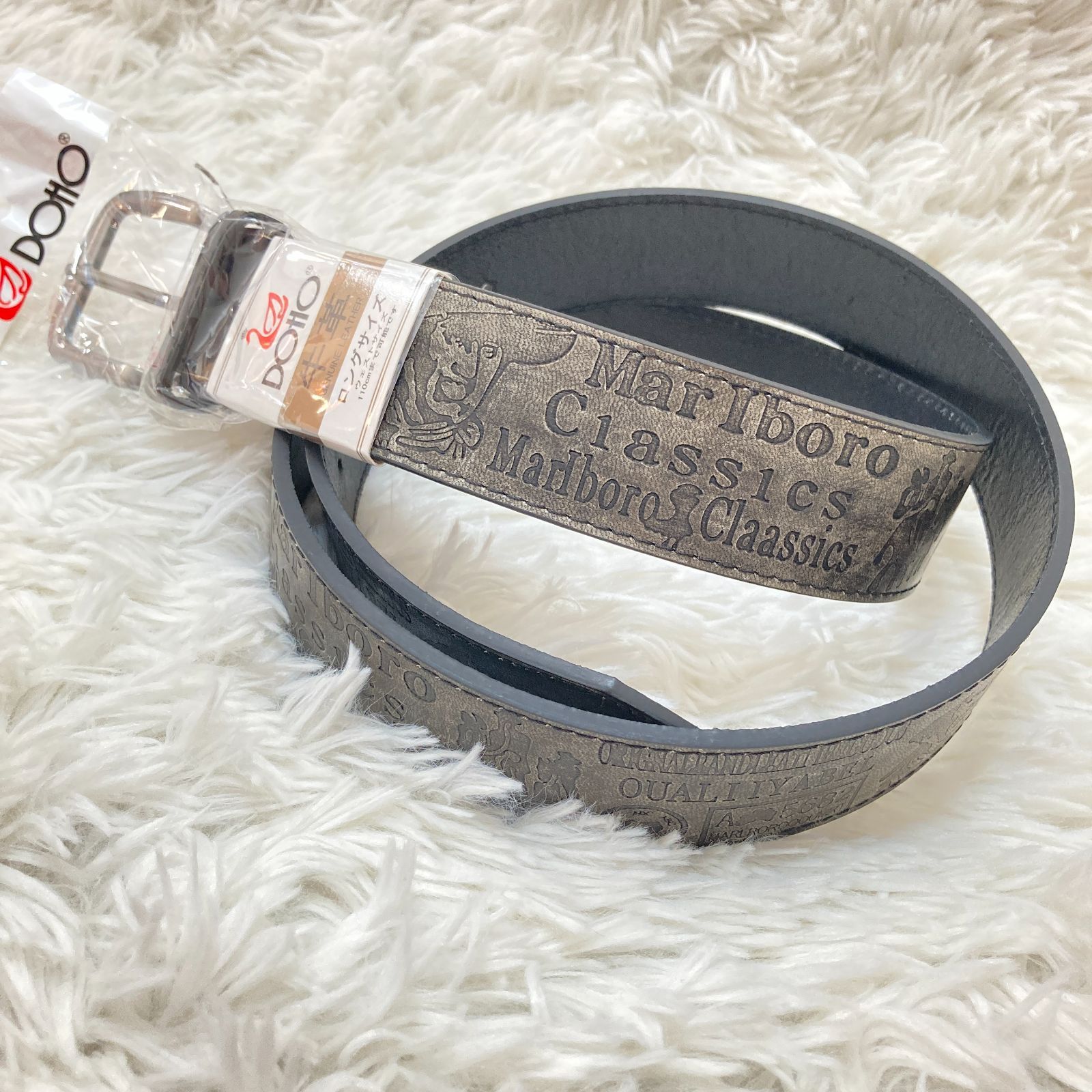 マルボロ クラシック Marlboro ベルト 牛革 - メルカリ