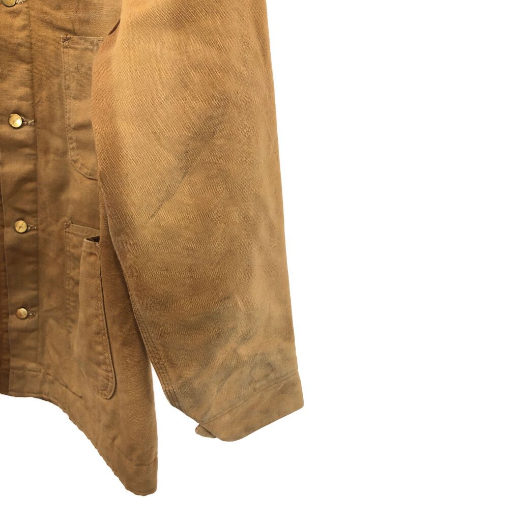 70年代 USA製 Carhartt カーハート ミシガンチョアコート ブラウン