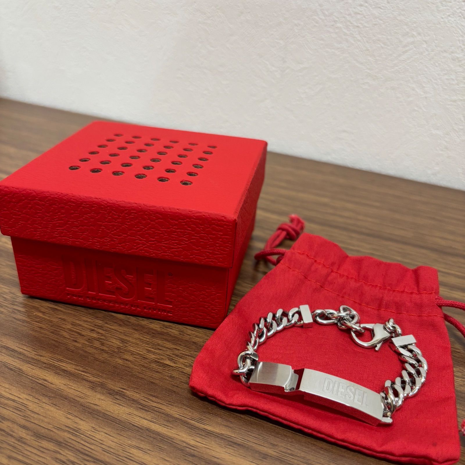 ◎DIESEL ディーゼル ブレスレット メンズ バングル アクセサリー