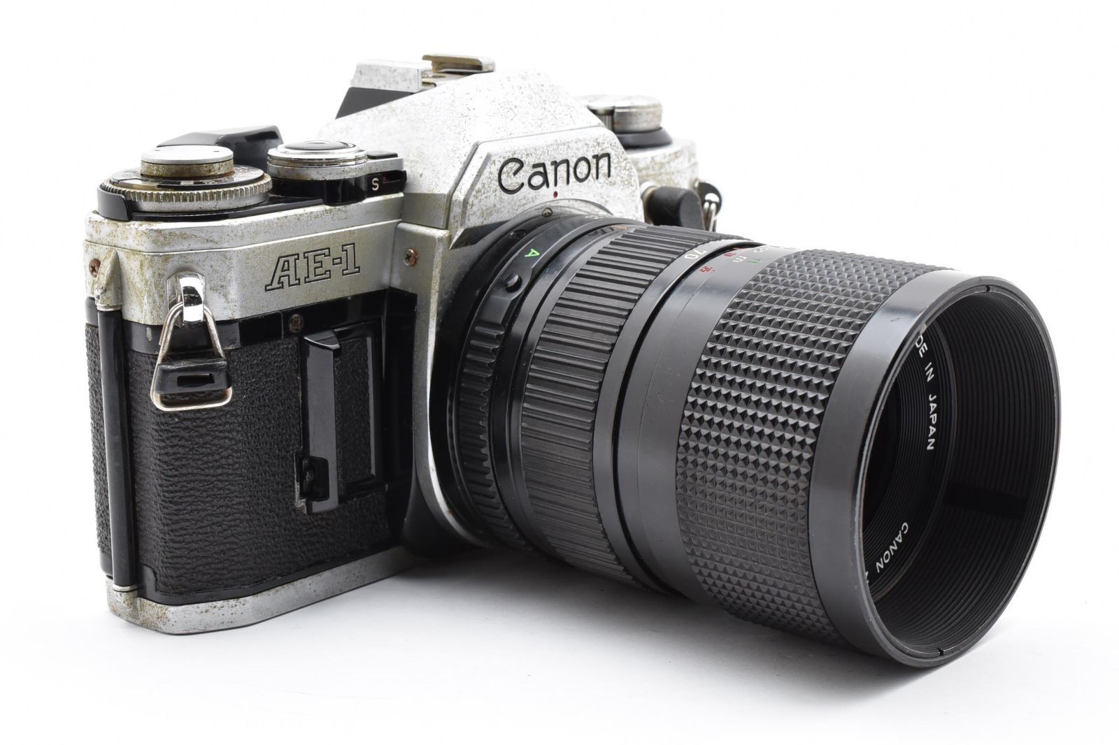 動作良好】Canon AE-1 シルバー ボディ + New FD 35-70mm F4 標準