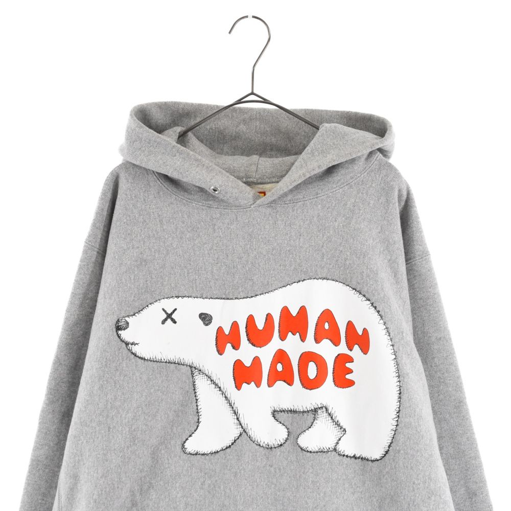 HUMAN MADE (ヒューマンメイド) ×KAWS Hoodie #2×カウズ フロント