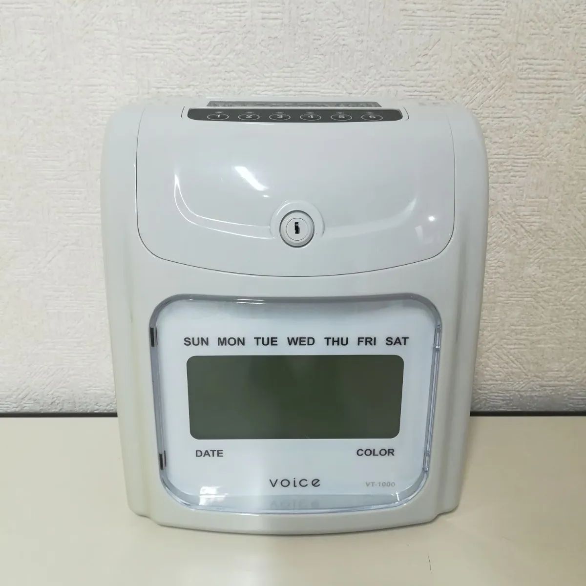 VOICE タイムレコーダー VT-1000 タイムカード付き 一部欠品あり