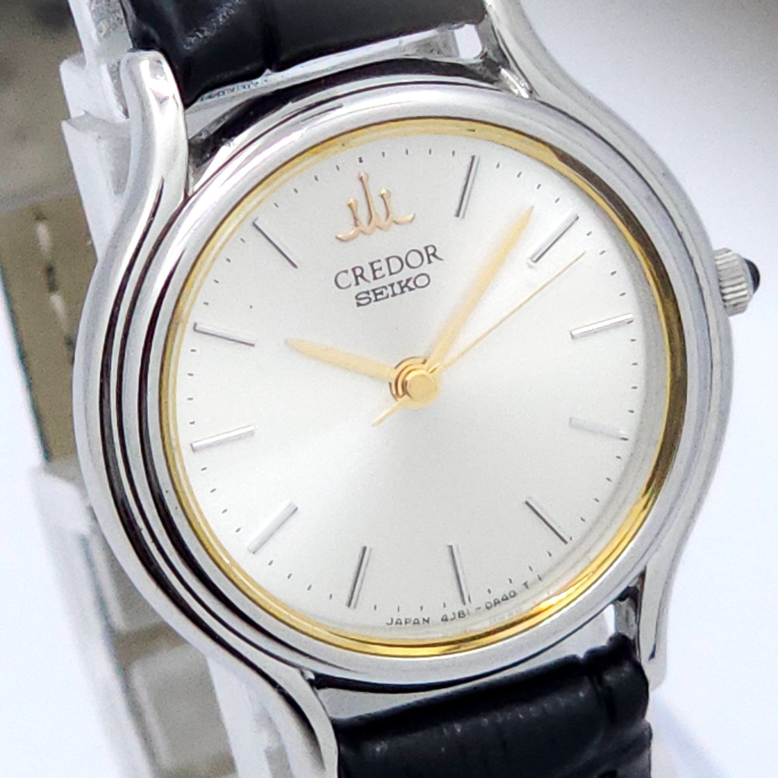 SEIKO セイコー クレドール 4J81-0A40 QZ 動作品 - メルカリ