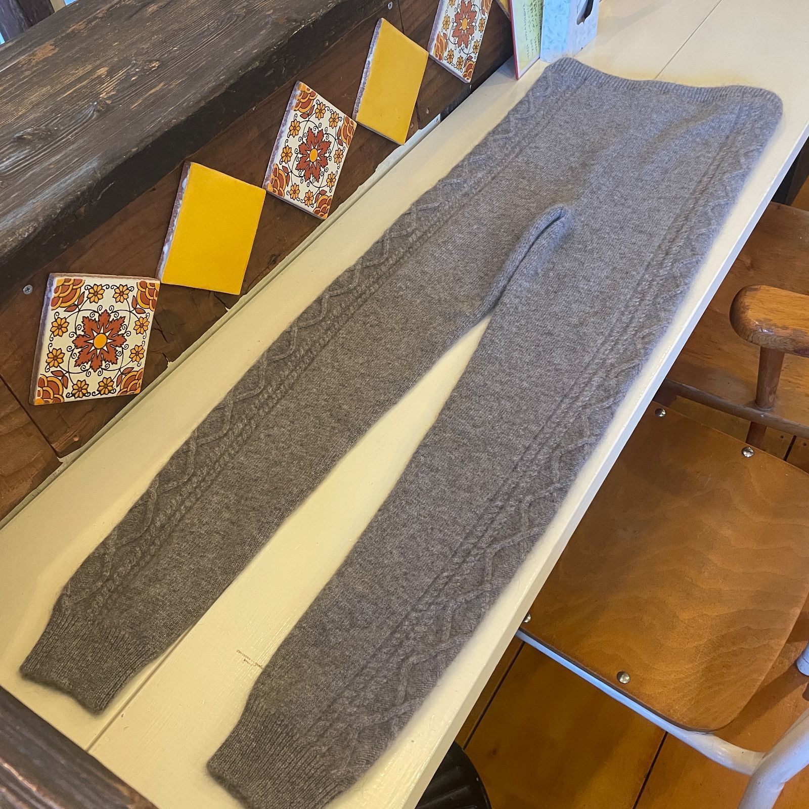 ヤクナチュラルウール100％レギンス - メルカリ