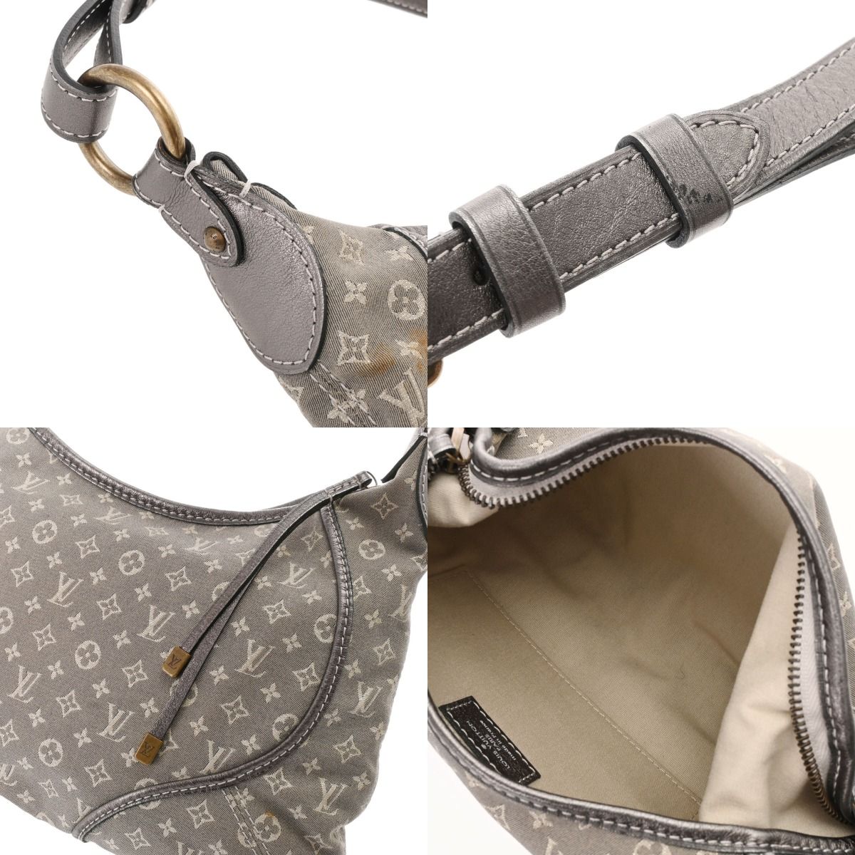 ルイヴィトン モノグラムミニラン マノン PM プラティーヌ M95620