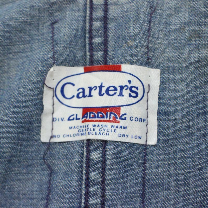 70s vintage CARTER'S デニム カバーオール メンズ XL~サイズ相当