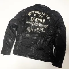 2026年最新】VANSON シングルライダースの人気アイテム - メルカリ