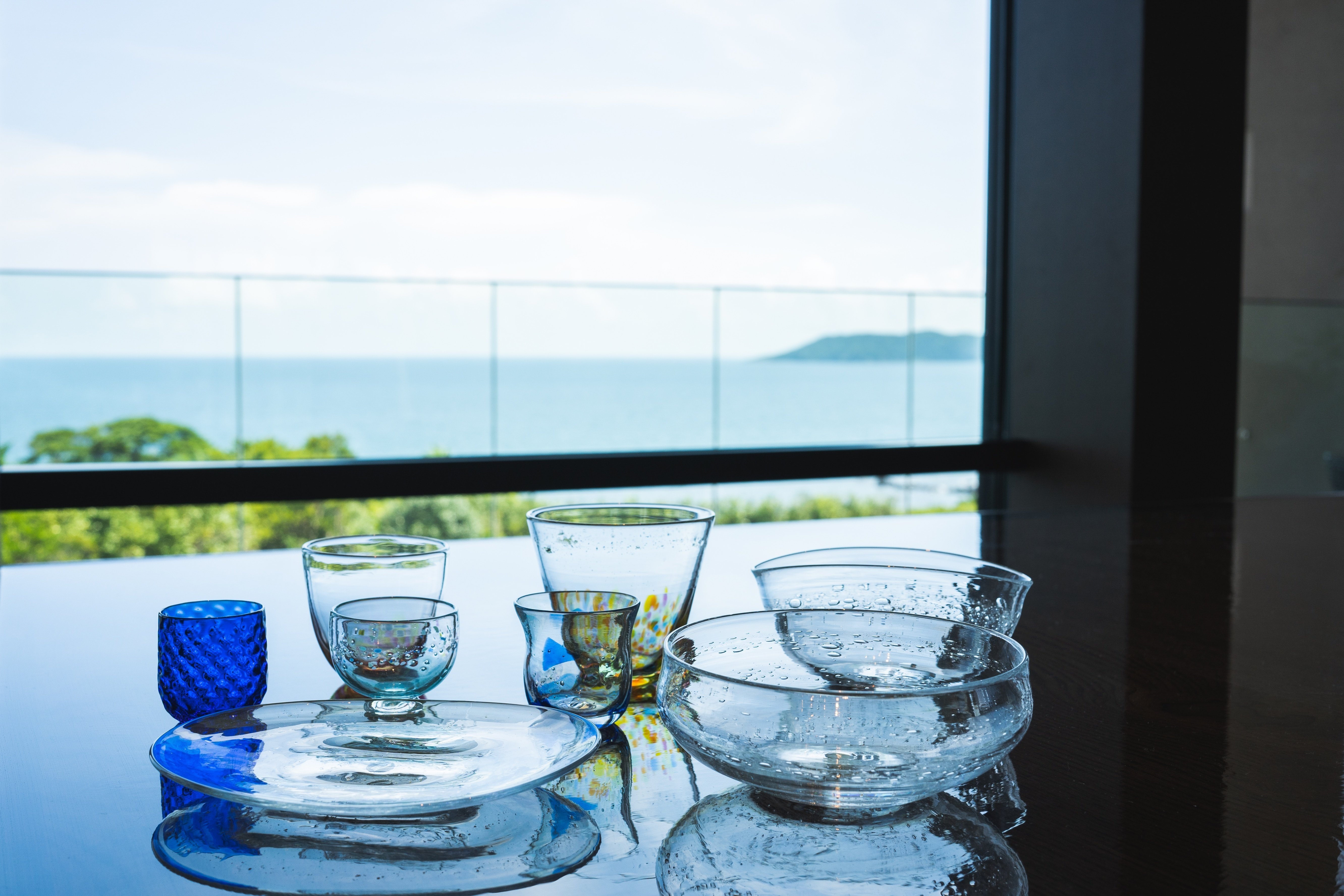 輝く手仕事の在るところ。長崎・ガラスの光。＜瑠璃庵・538 ステンド