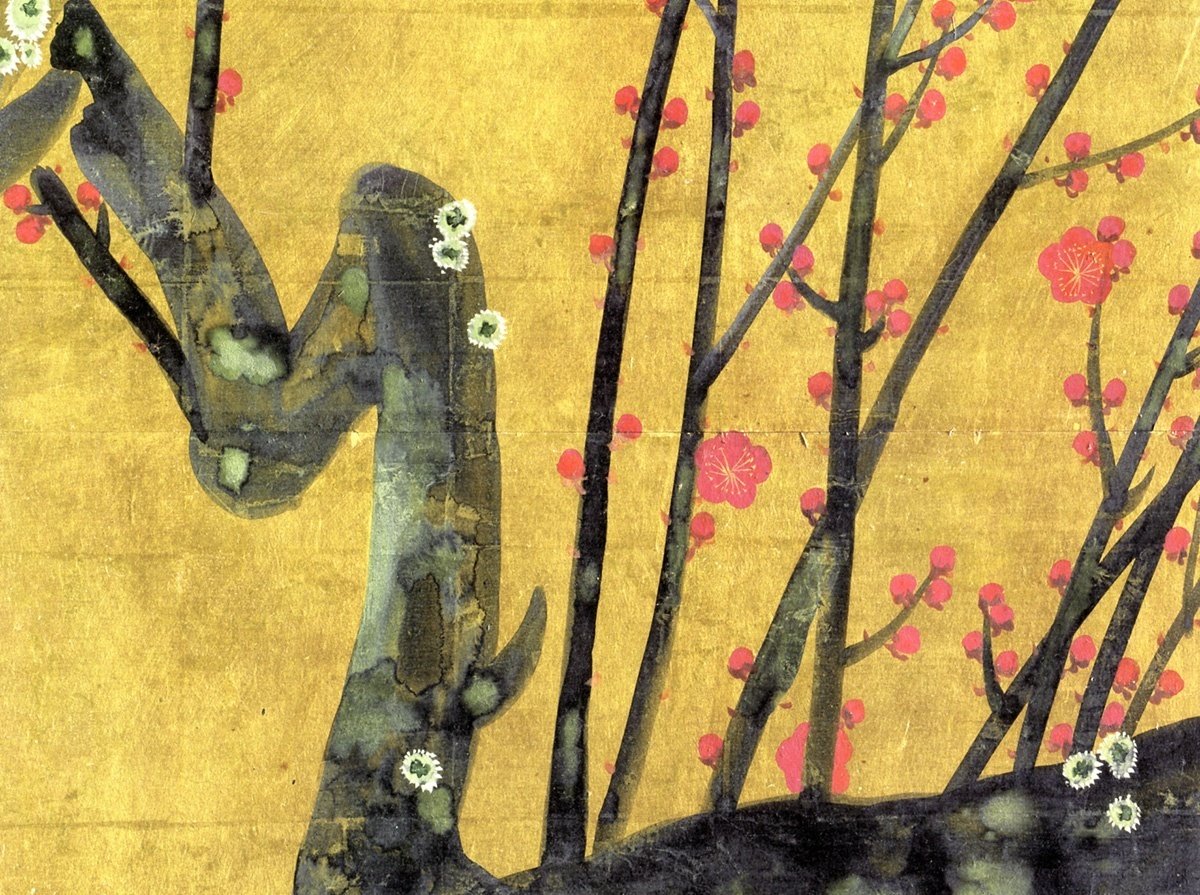 日本絵画歳時記 梅（2）｜椿 吾十
