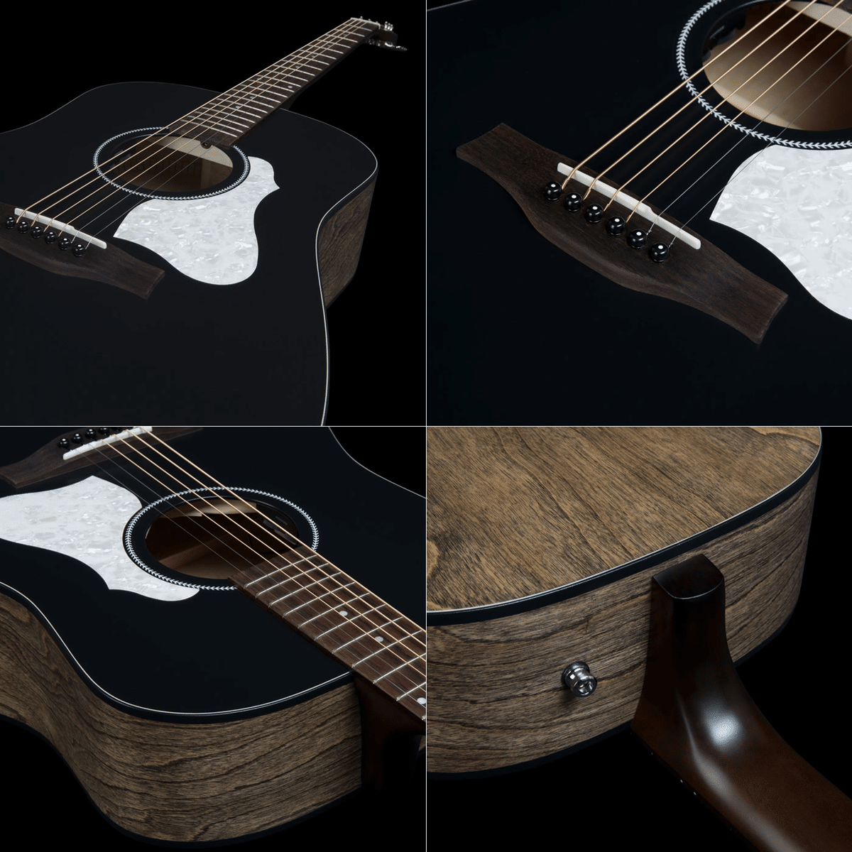 コントラスト際立つブラックトップが印象的な「Seagull S6 CLASSIC