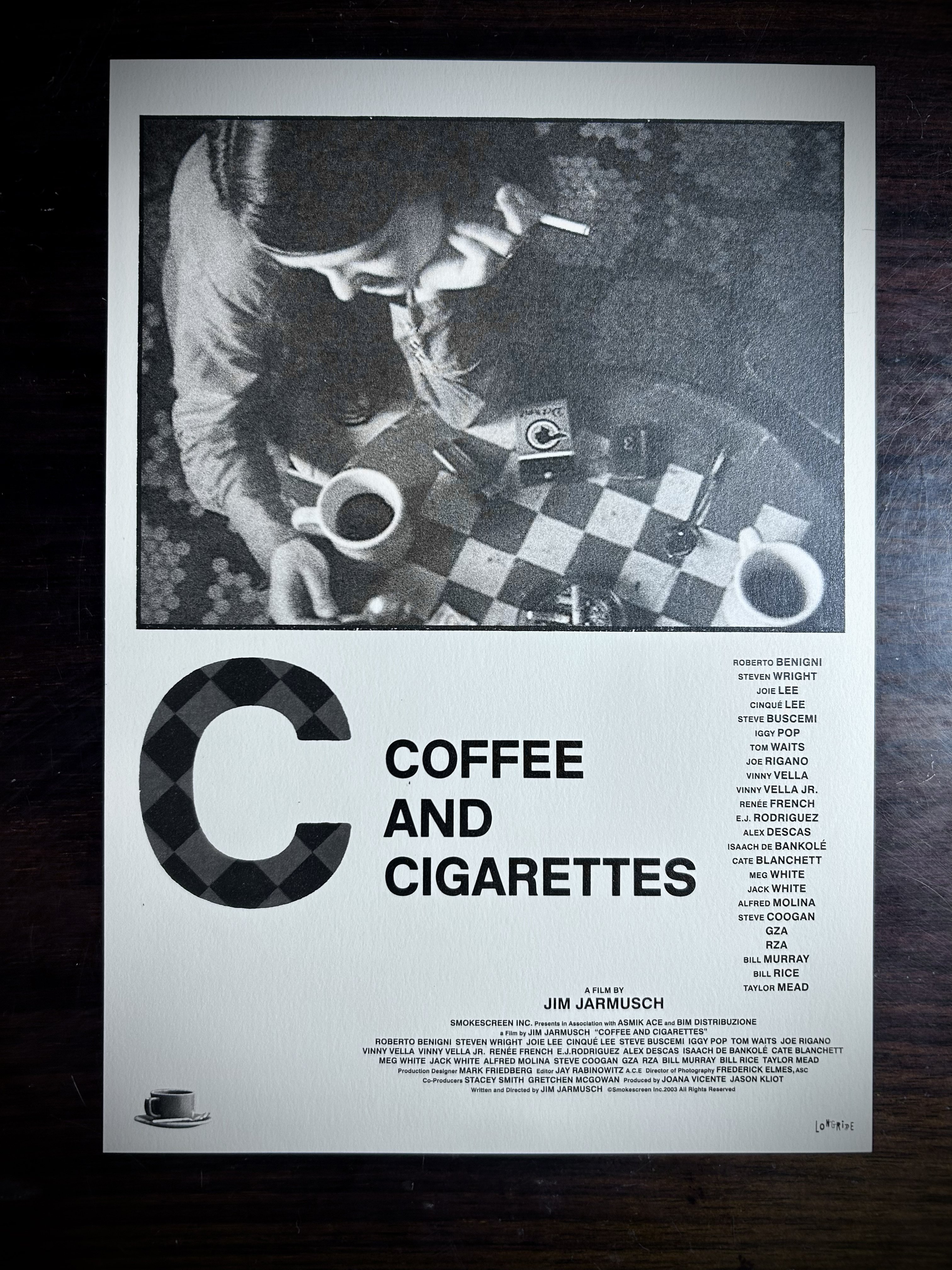 コーヒー＆シガレッツ（2025.09.30劇場で鑑賞）｜okd